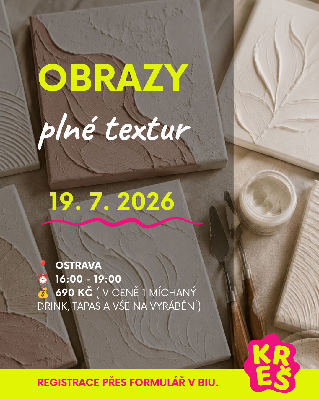 Obrazy plné textur